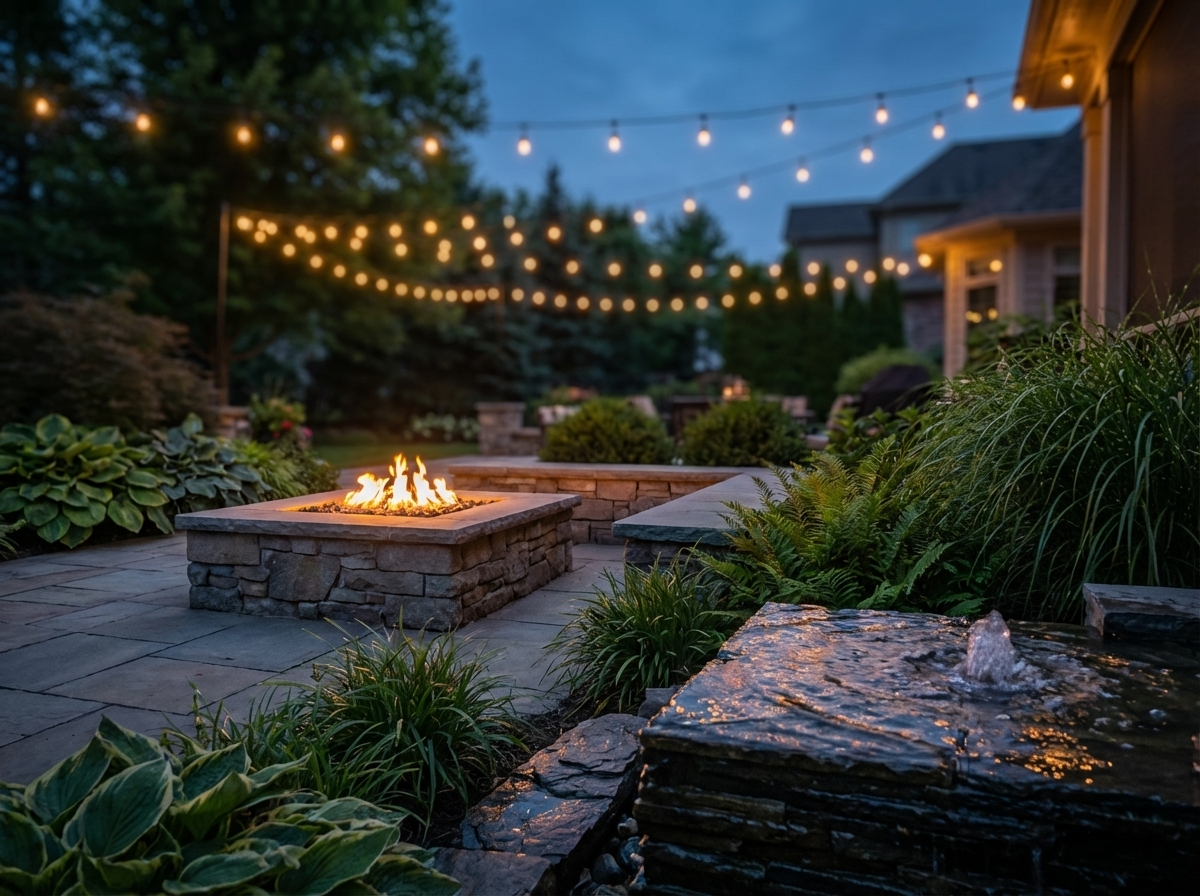 Fire Pits & Water Features